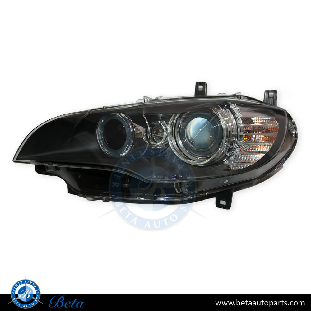 Left Side Headlamp Xenon AHL with HID and AFS for BMW X6 E71 2008-2014 models, Part Number 63117287013 Left Side Headlamp Xenon AHL with HID and AFS for BMW X6 E71 2008-2014 models, Part Number 63117287013